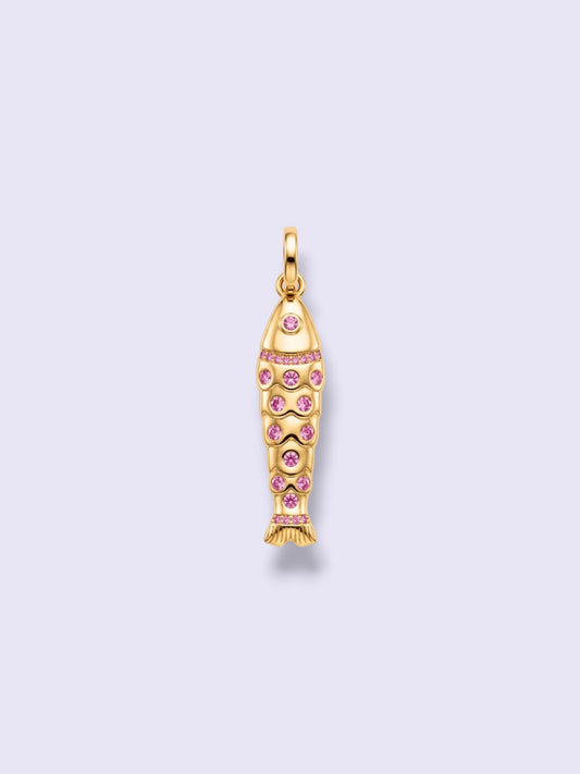 Pink Koi Charm