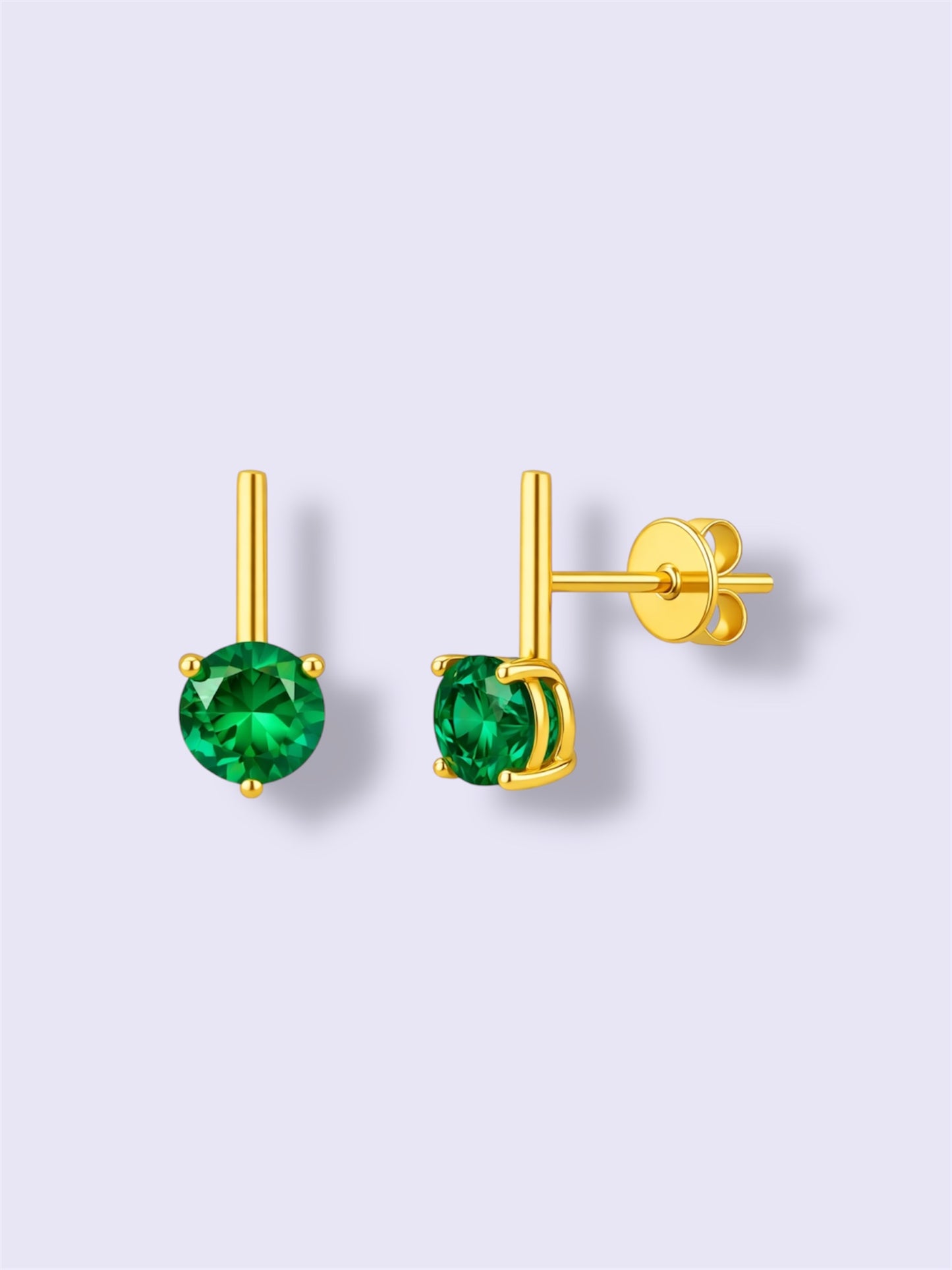 Emerald Grace Medium Earrings
