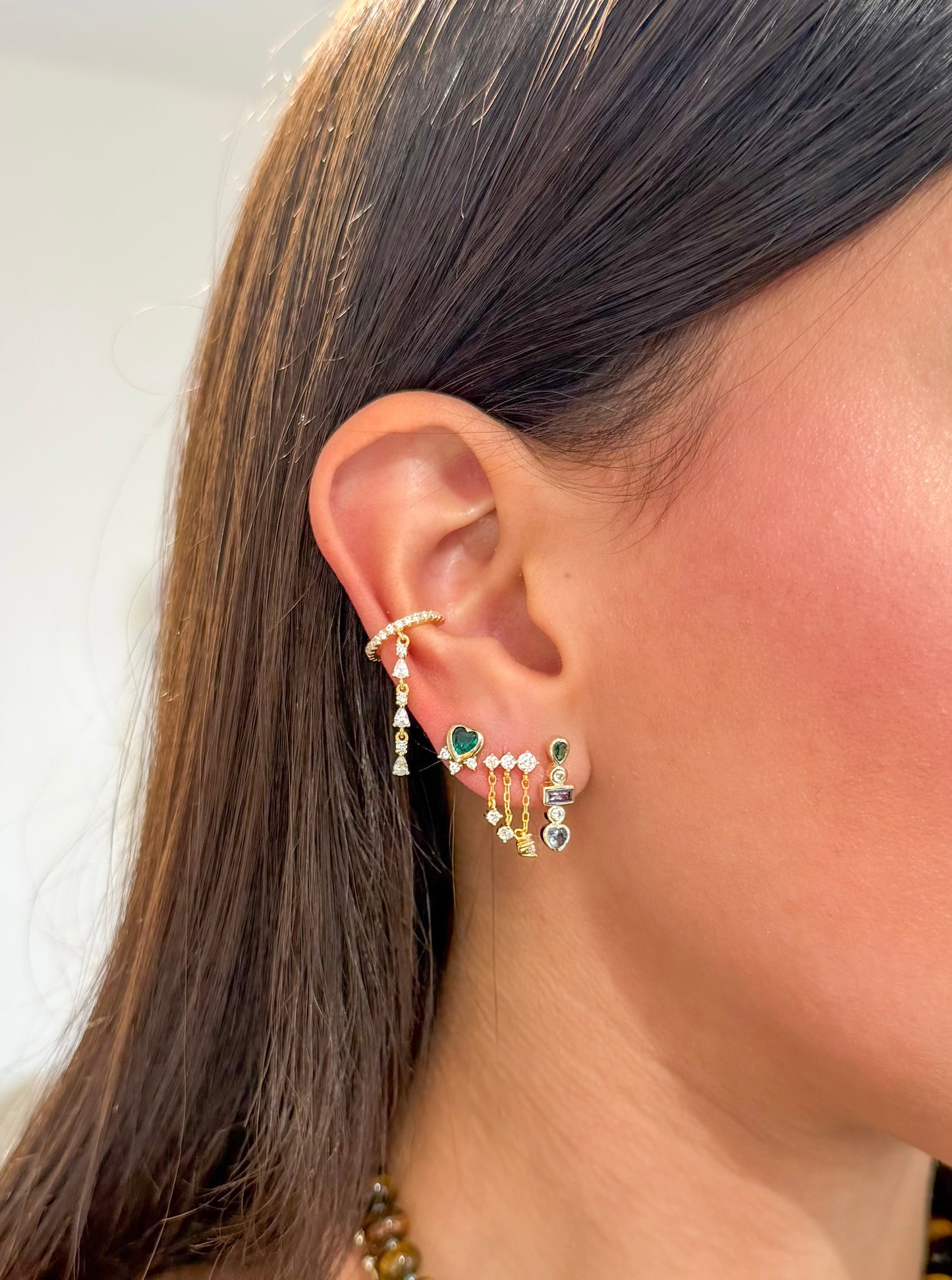 Radiant Trio Earrings