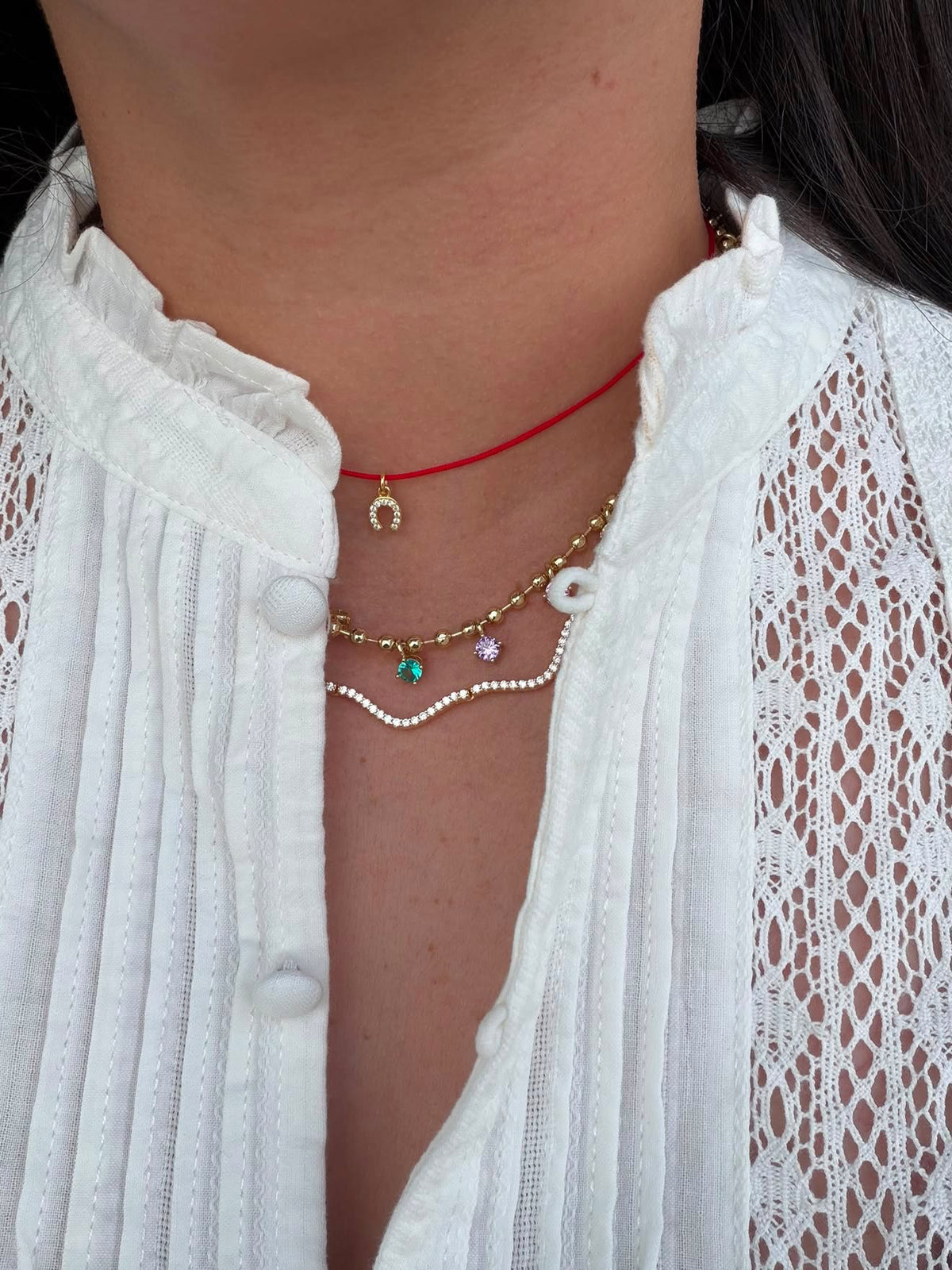 Golden Wave Necklace