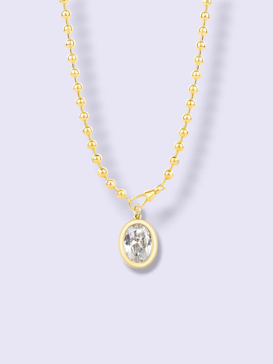 Golden Bead Necklace