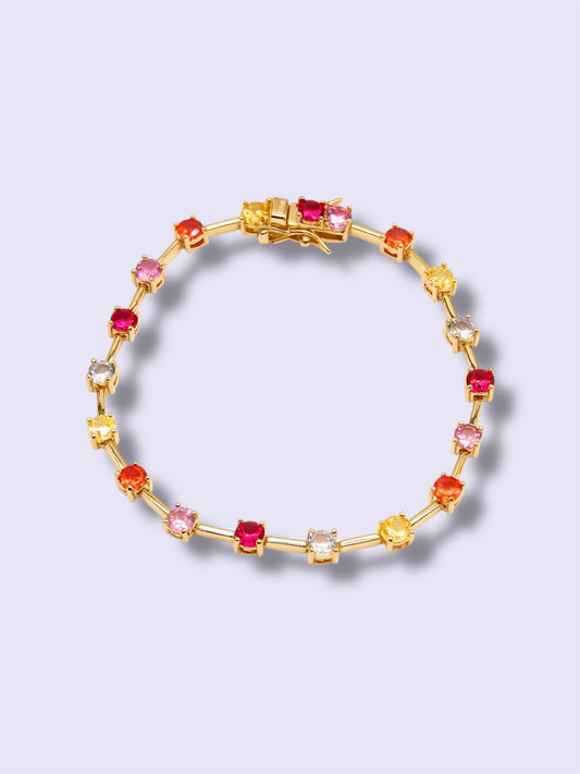 Fancy Tennis Bracelet