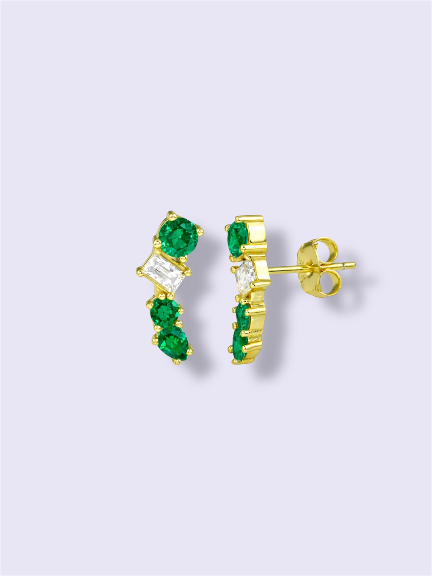 Emerald Grace Earings