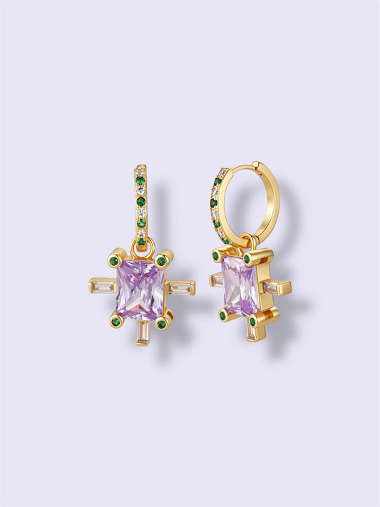 Lavander Hoops