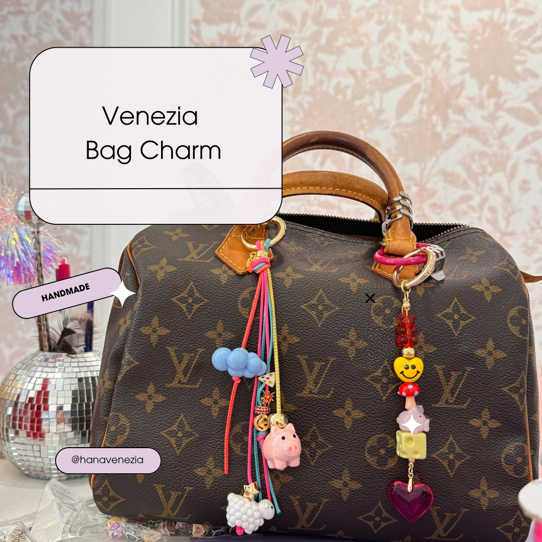 Venezia Bag Charm 🍕