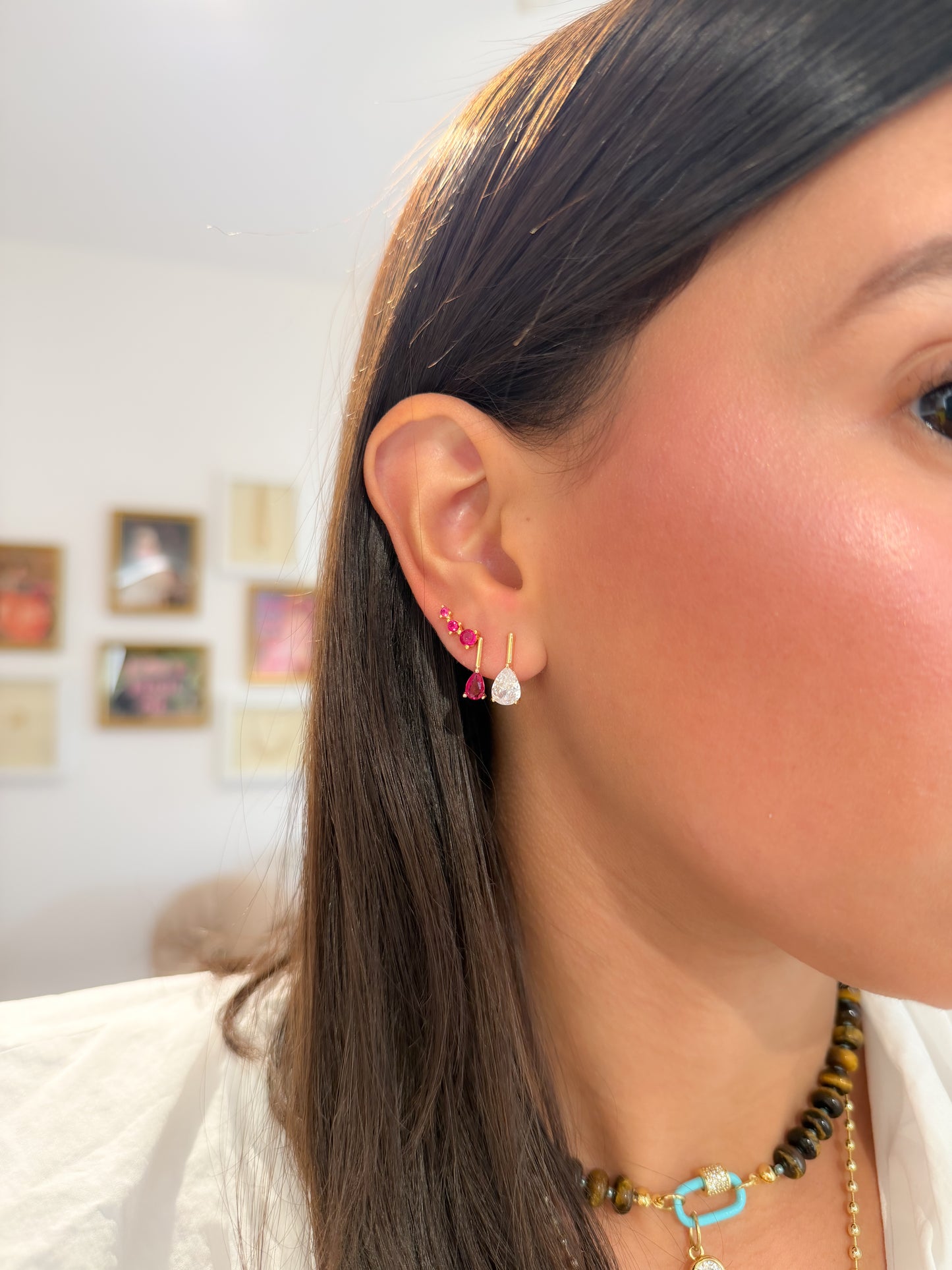 Hot Pink Drop Small