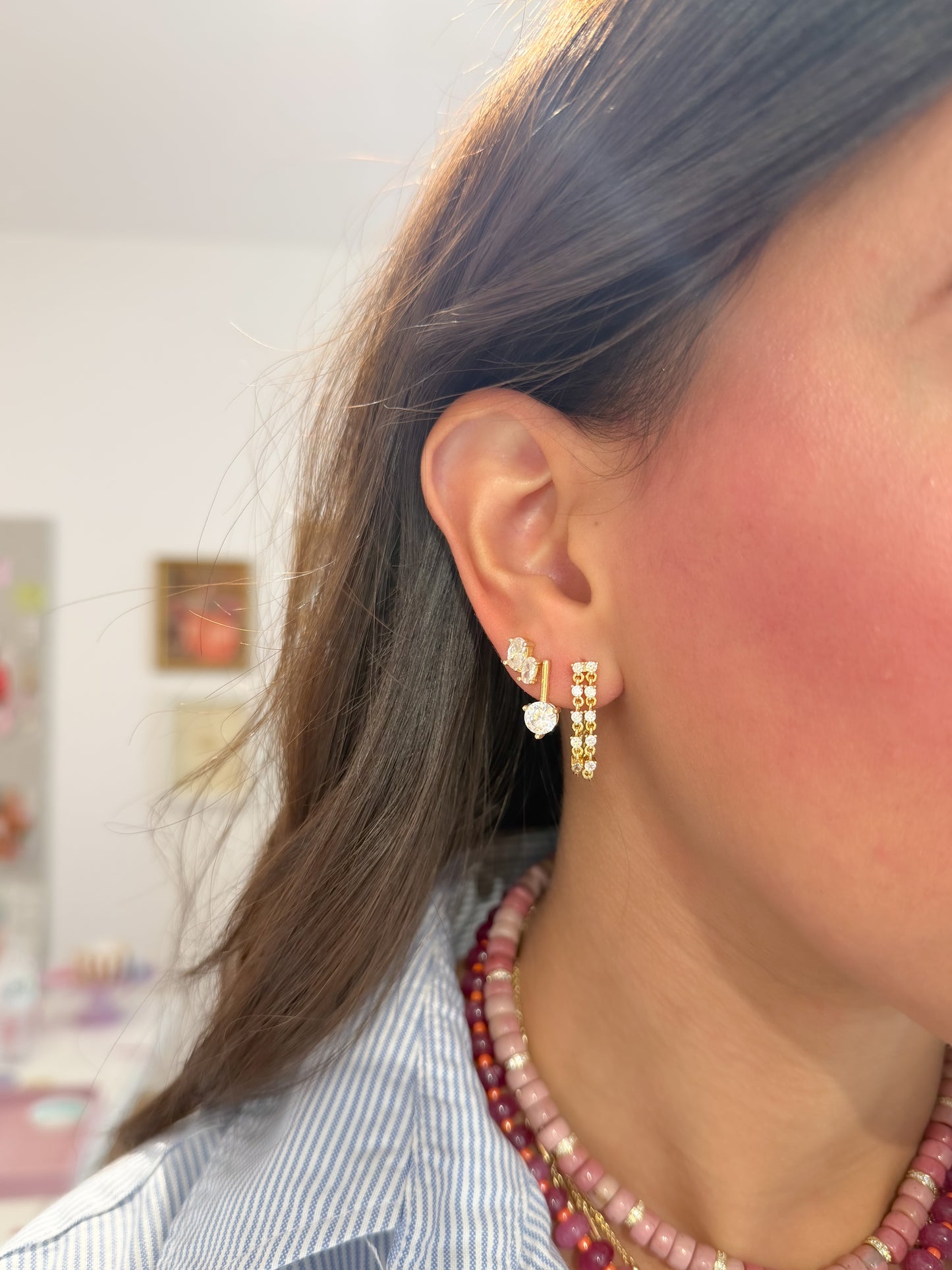 Sparkly Rain Earrings