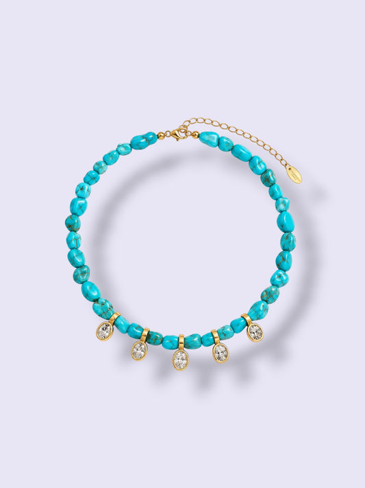 Turquoise Élise Necklace
