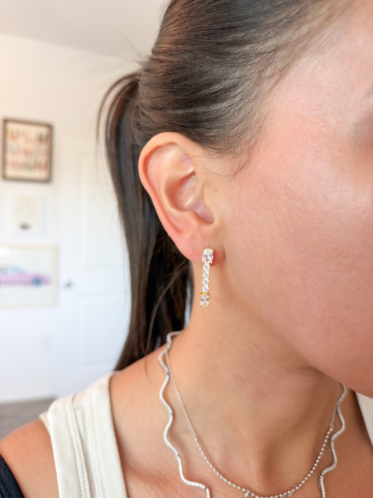 Golden Spark Earrings