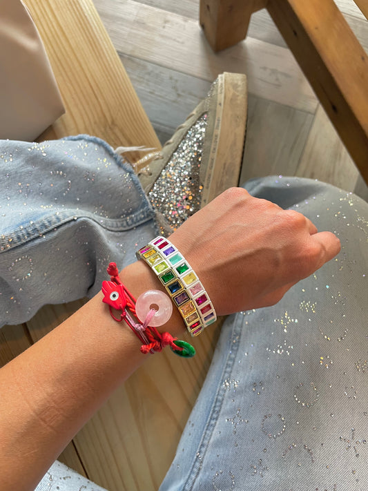 Pulsera multicolor