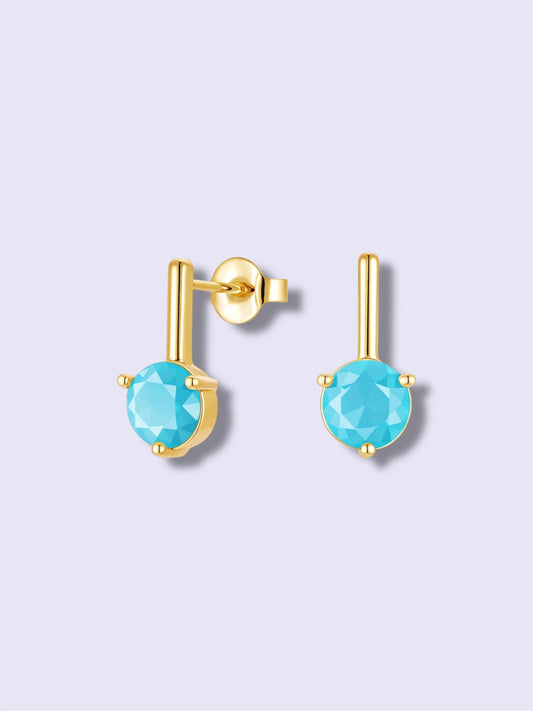 Turquoise Pop Earrings
