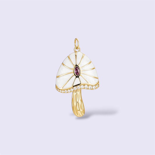 Radiant Mushroom Charm