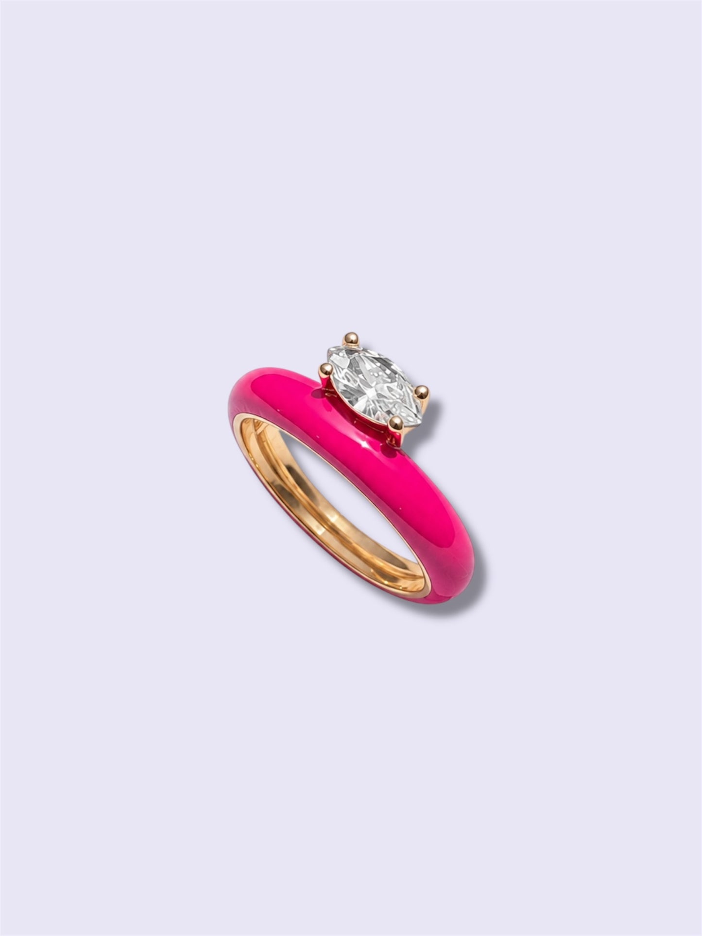 Fuchsia Love Ring
