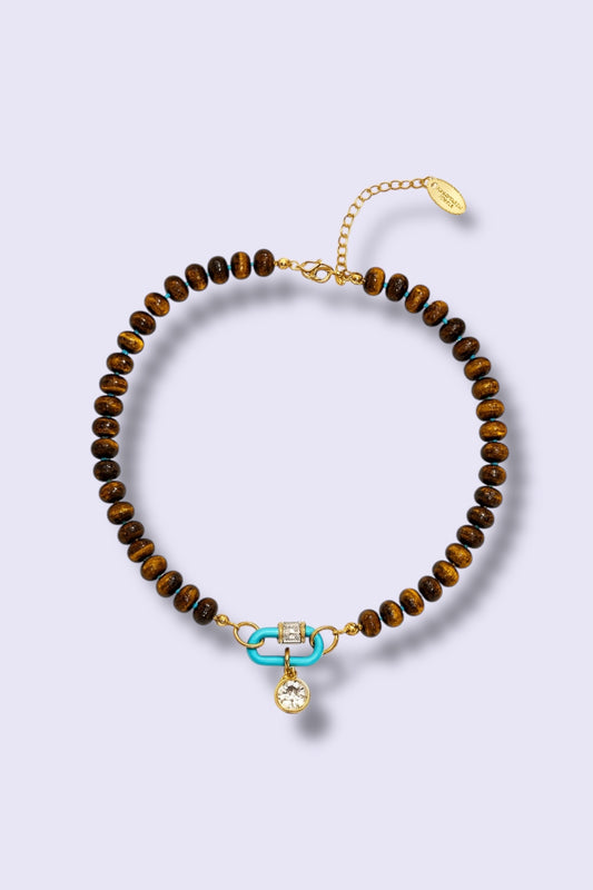 Turquoise Tiger Necklace