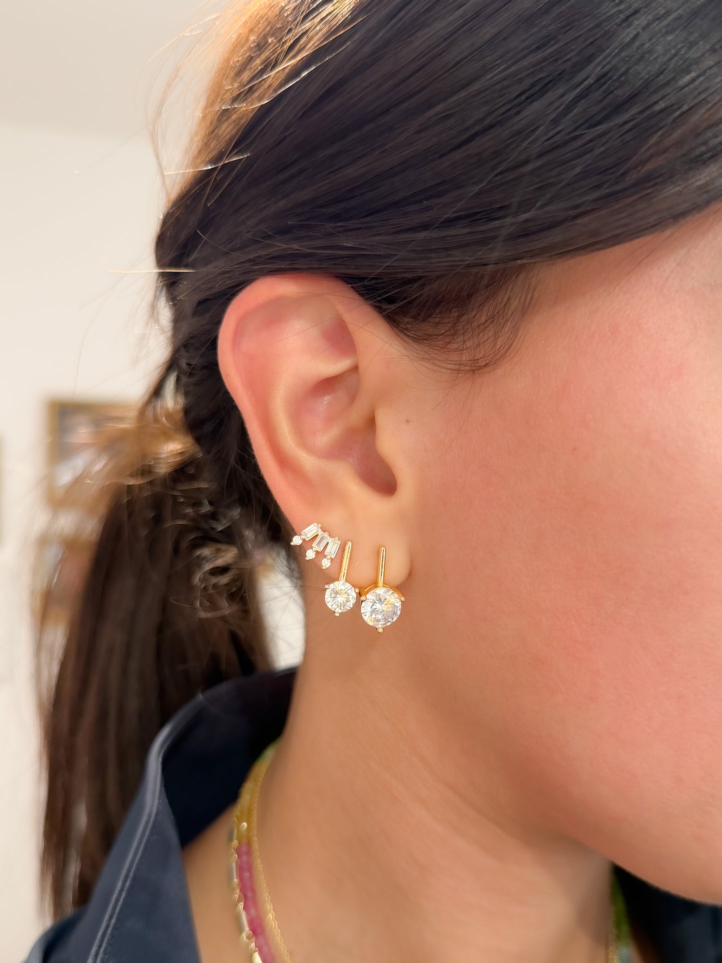 Crystal Cascade Earrings