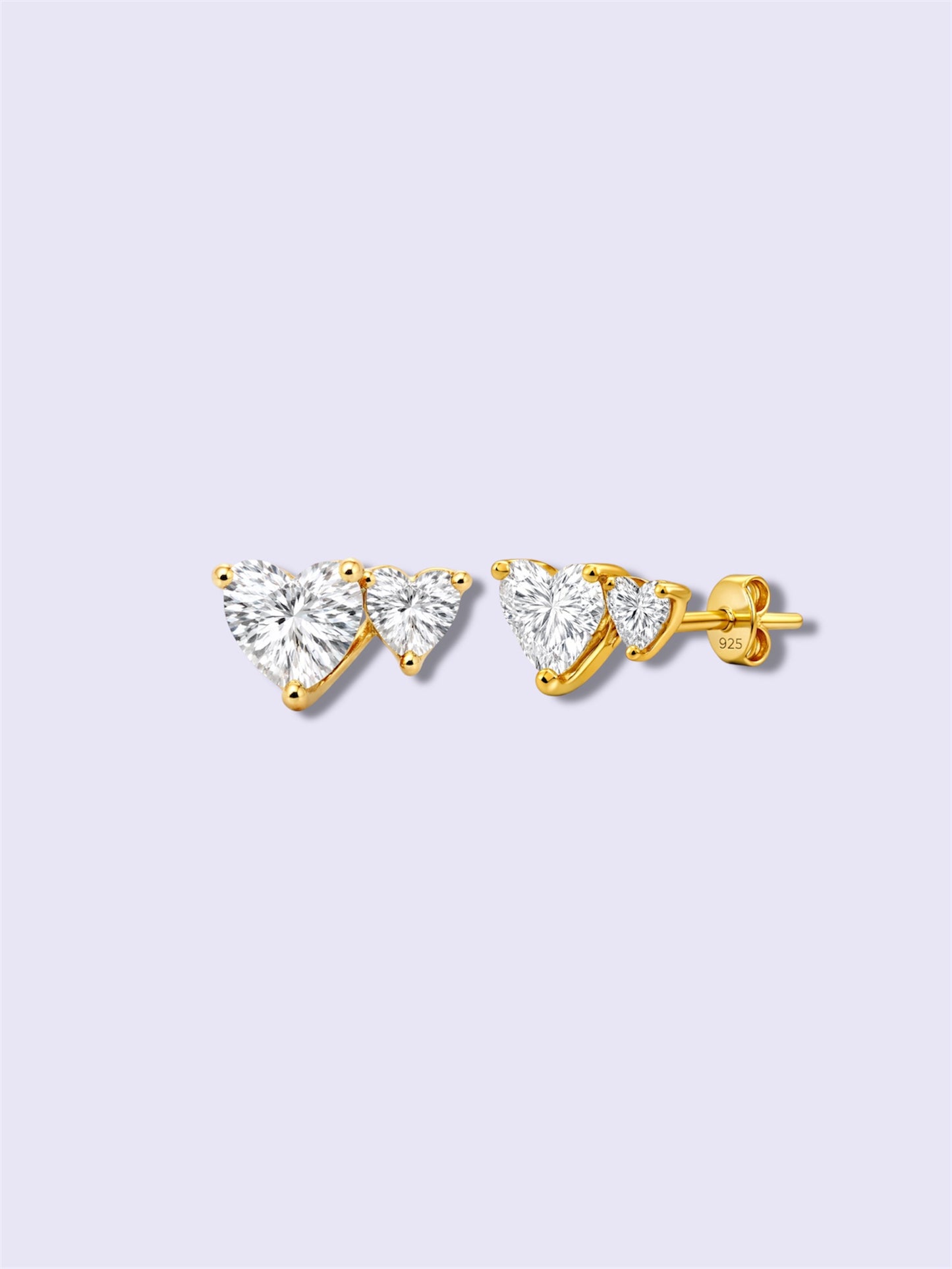 Double Love Earrings