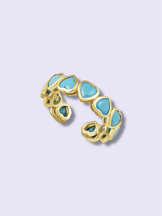 Turquoise Love Ring