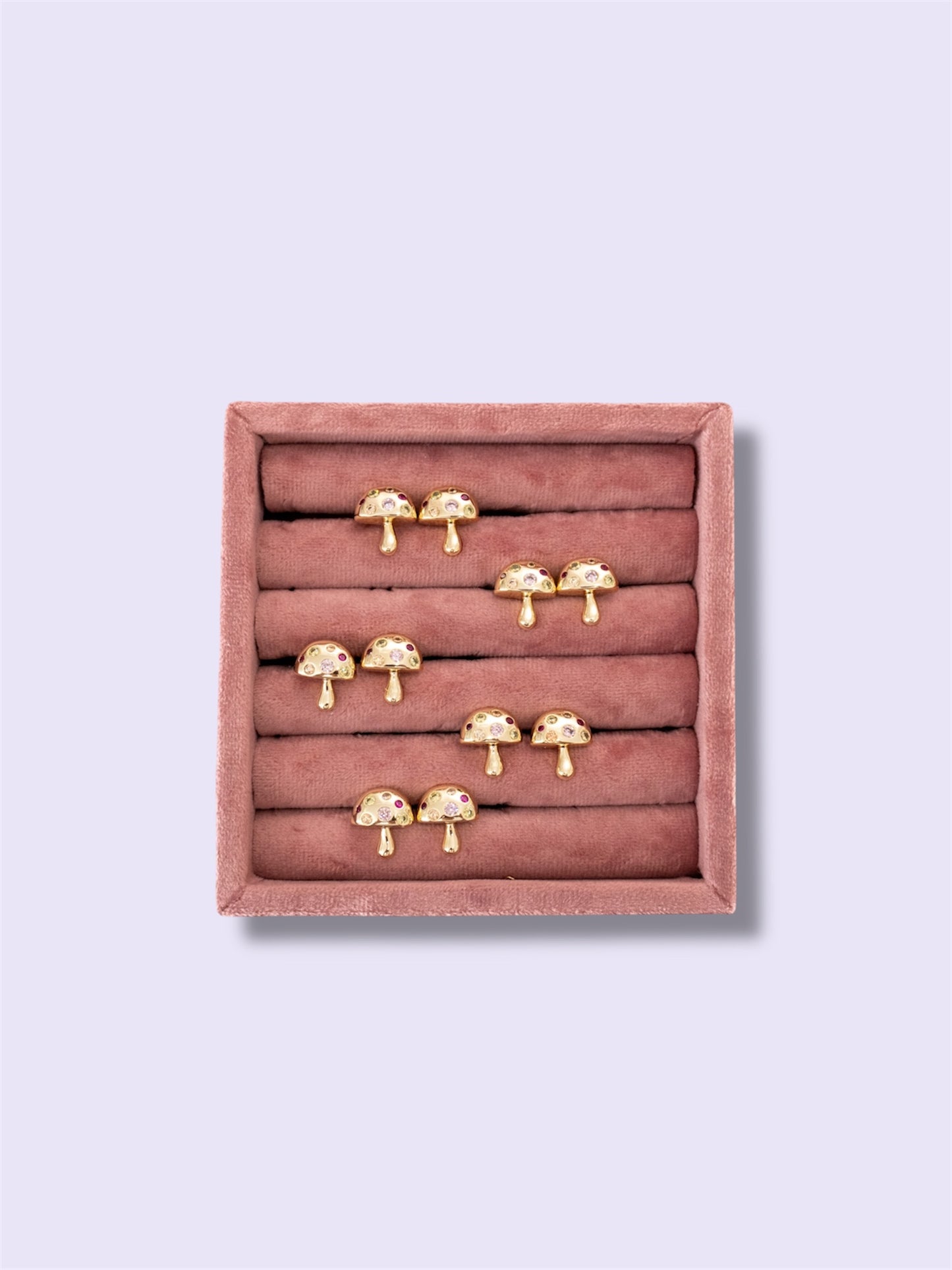 Mushroom Earrings