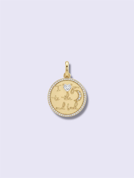 To the Moon and Back Charm