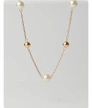 Load image into Gallery viewer, Choker Pearl and ball
