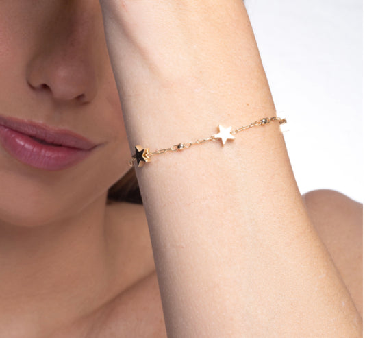 Star Spacer Bracelet