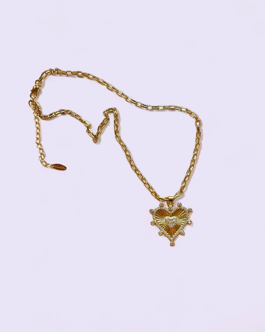 Corazón Hana Necklace (solo el dije)