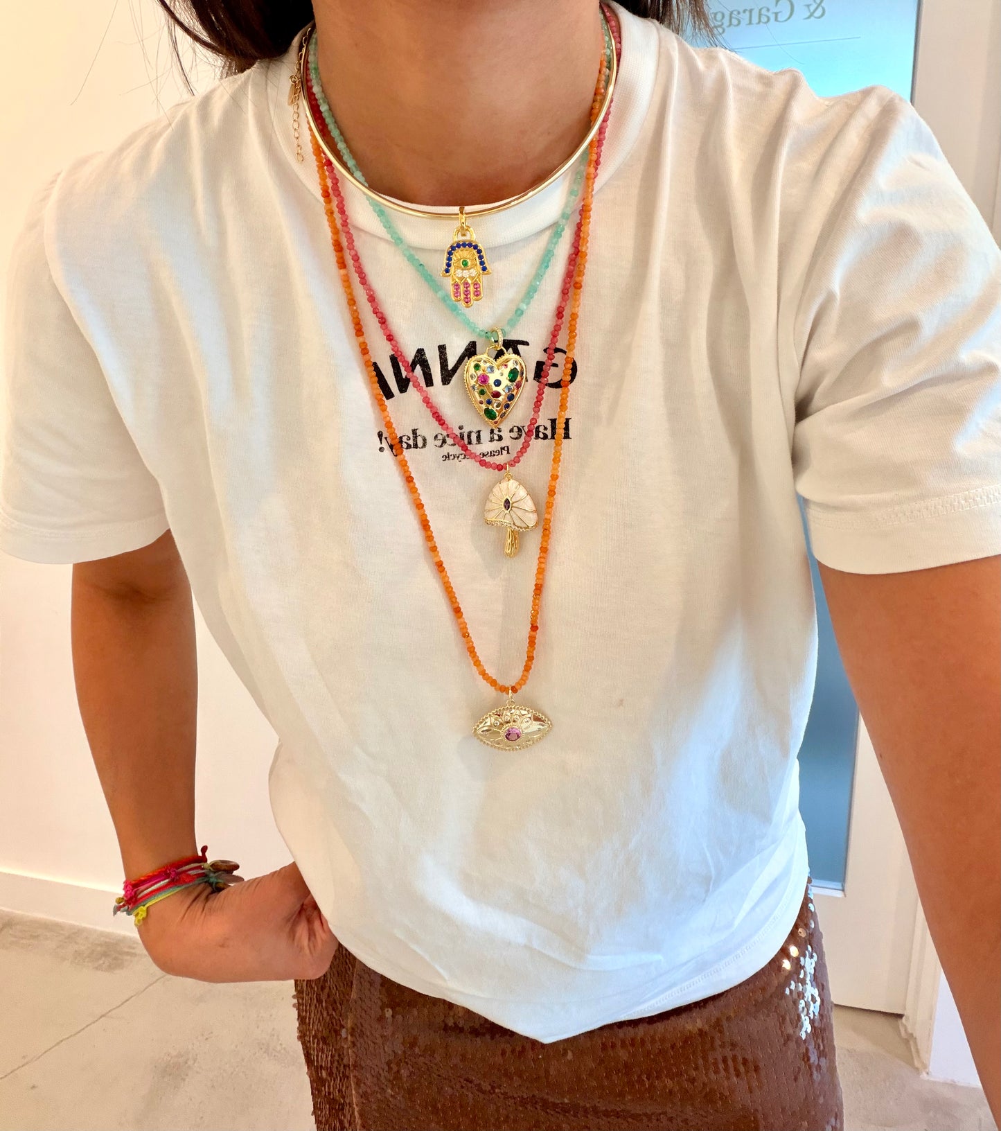 Mano de Fátima Charm