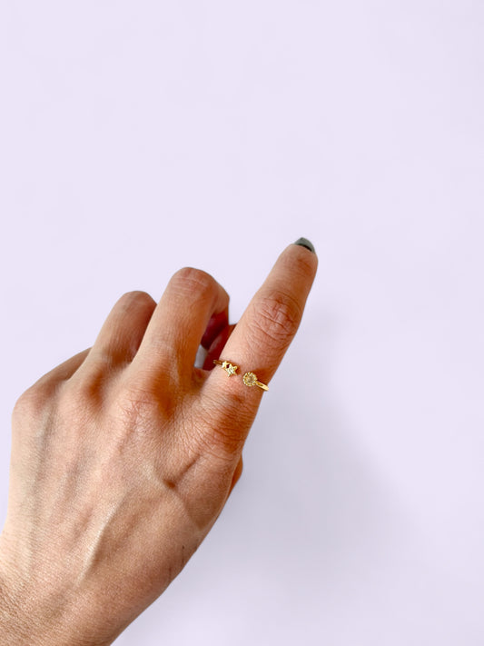 Anillo con estrella
