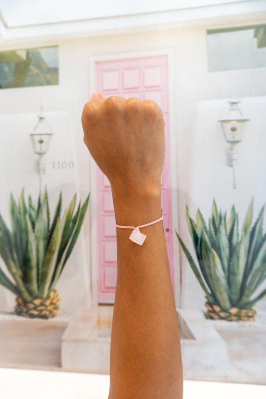 Cuarzo Rosa Cubo