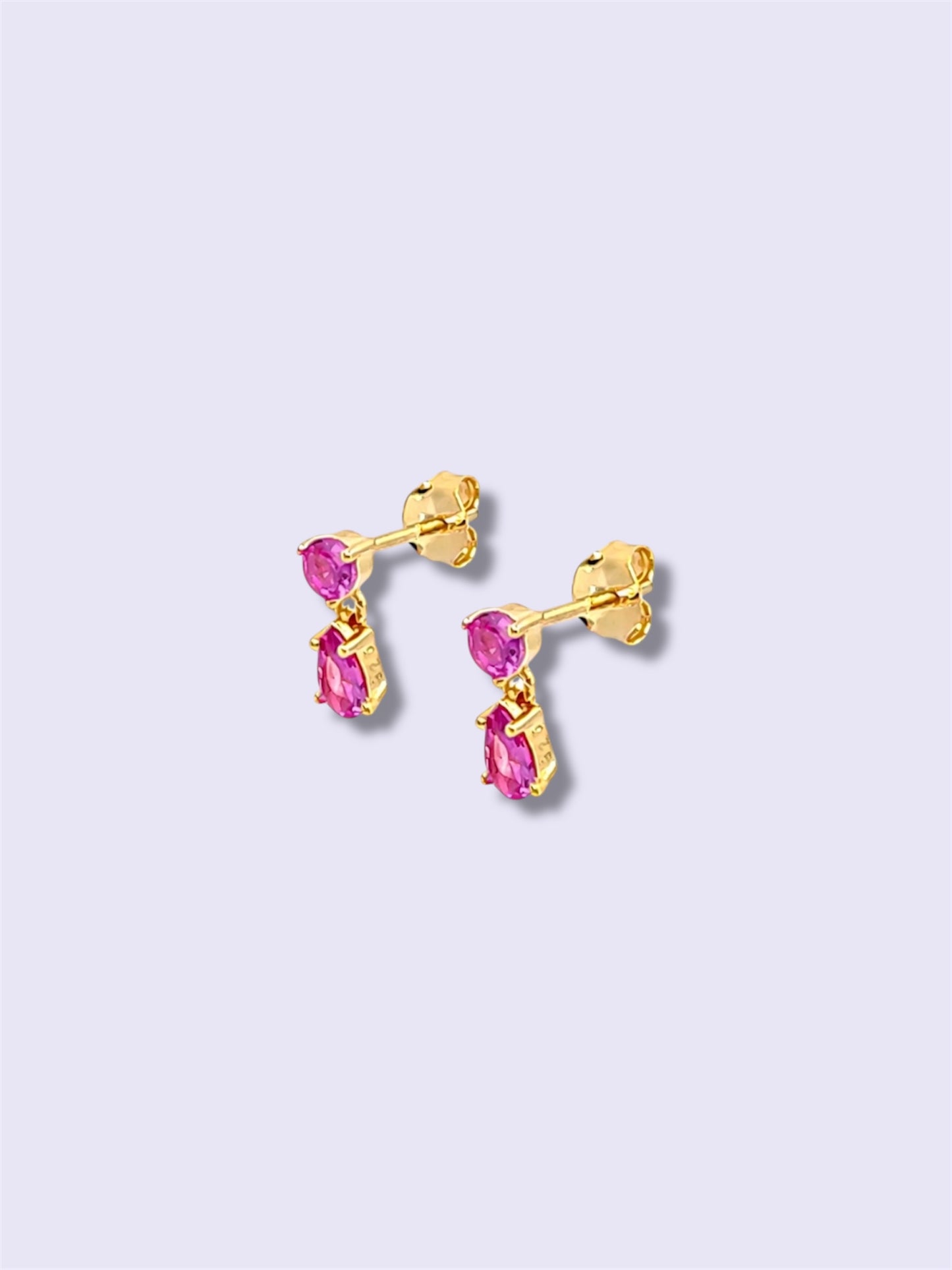 Hot Blush Studs