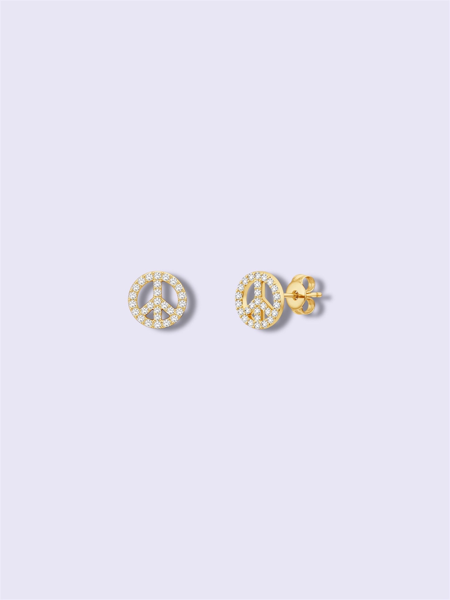Peace Spark Stud