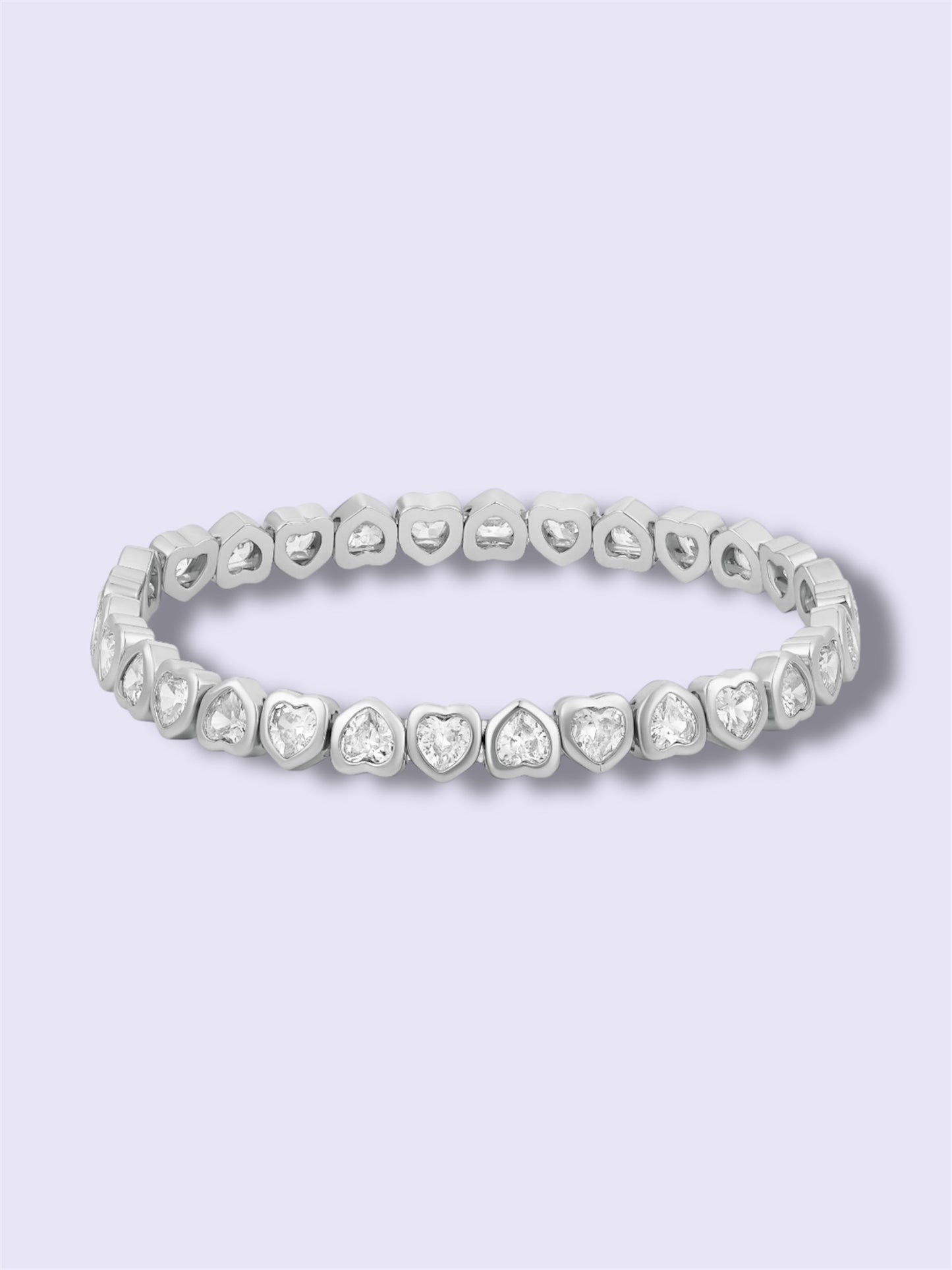 Silver Mini Heart Bracelet
