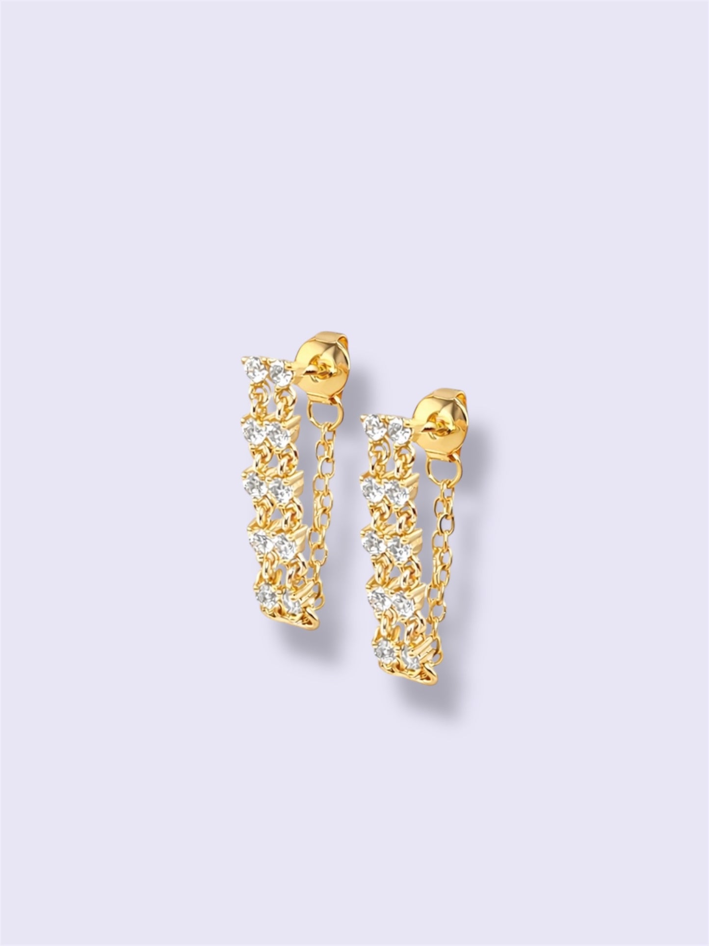 Sparkly Rain Earrings
