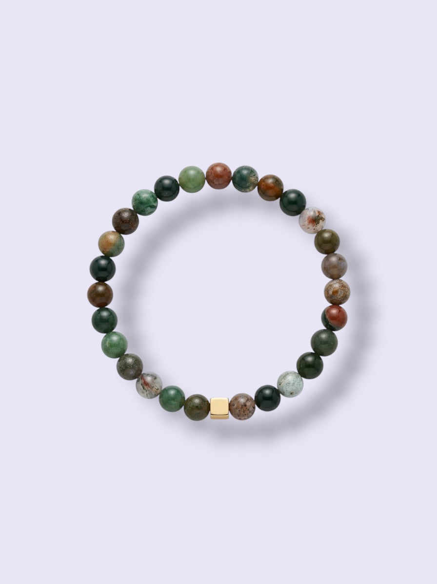 Indian Agate Bracelete