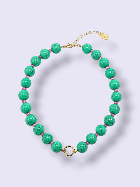 Caribbean Rose Necklace (14mm)