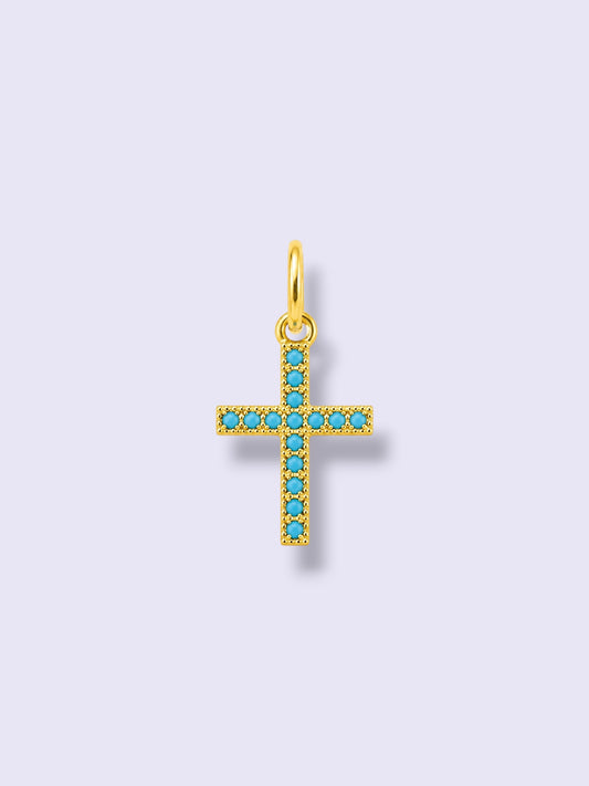 Turquoise Cross Charm 🇻🇪