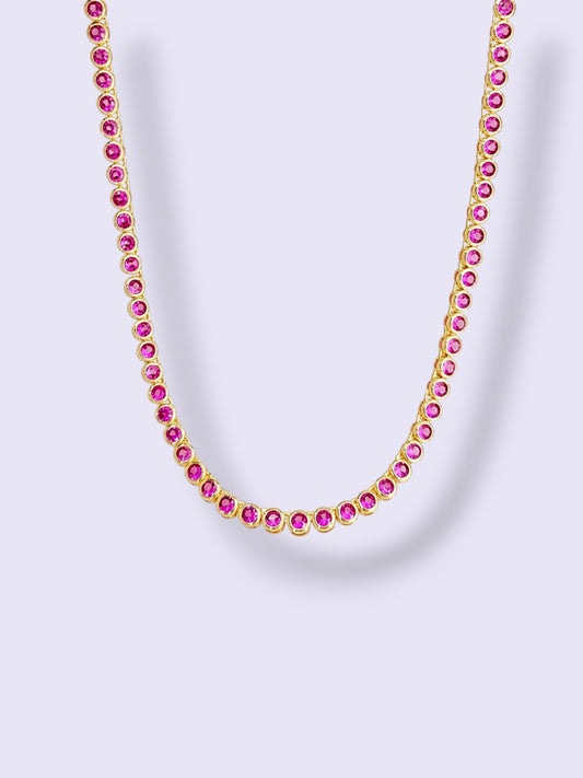 Pink Riviera Necklace