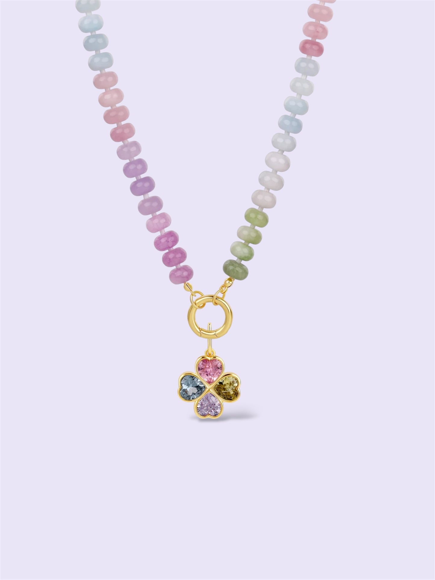 Trebol pastel Necklace