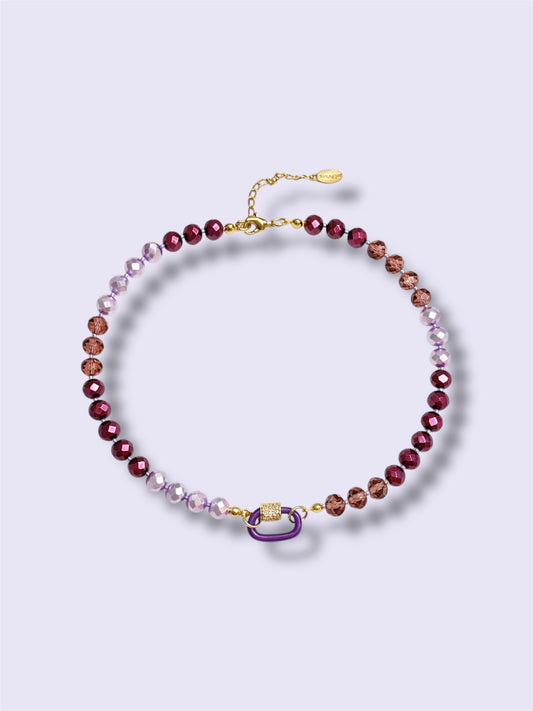 Violet Glow Necklace