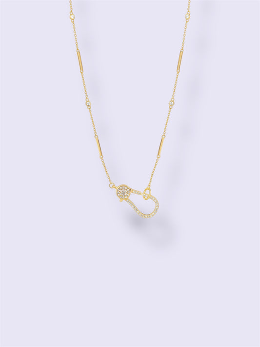 Radiant Clasp Necklace
