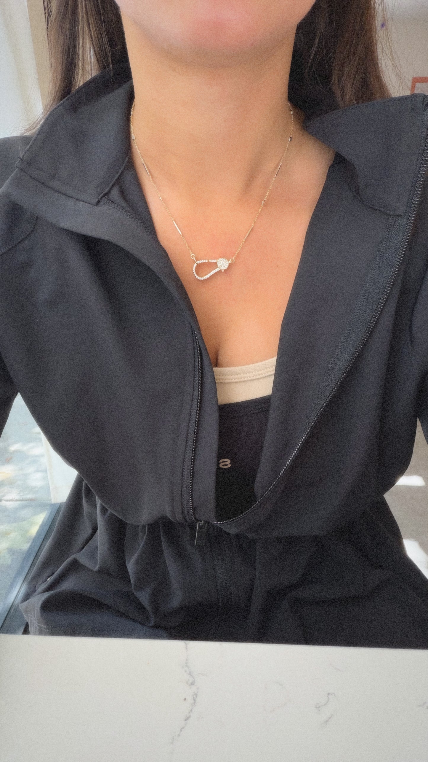 Radiant Clasp Necklace