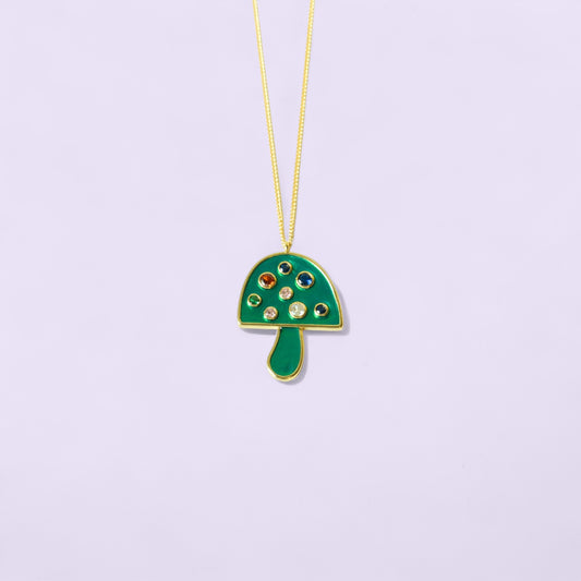 Vane Necklace (Verde)