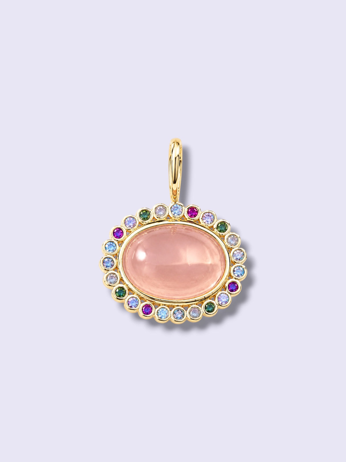 Rainbow Moonstone Pendant