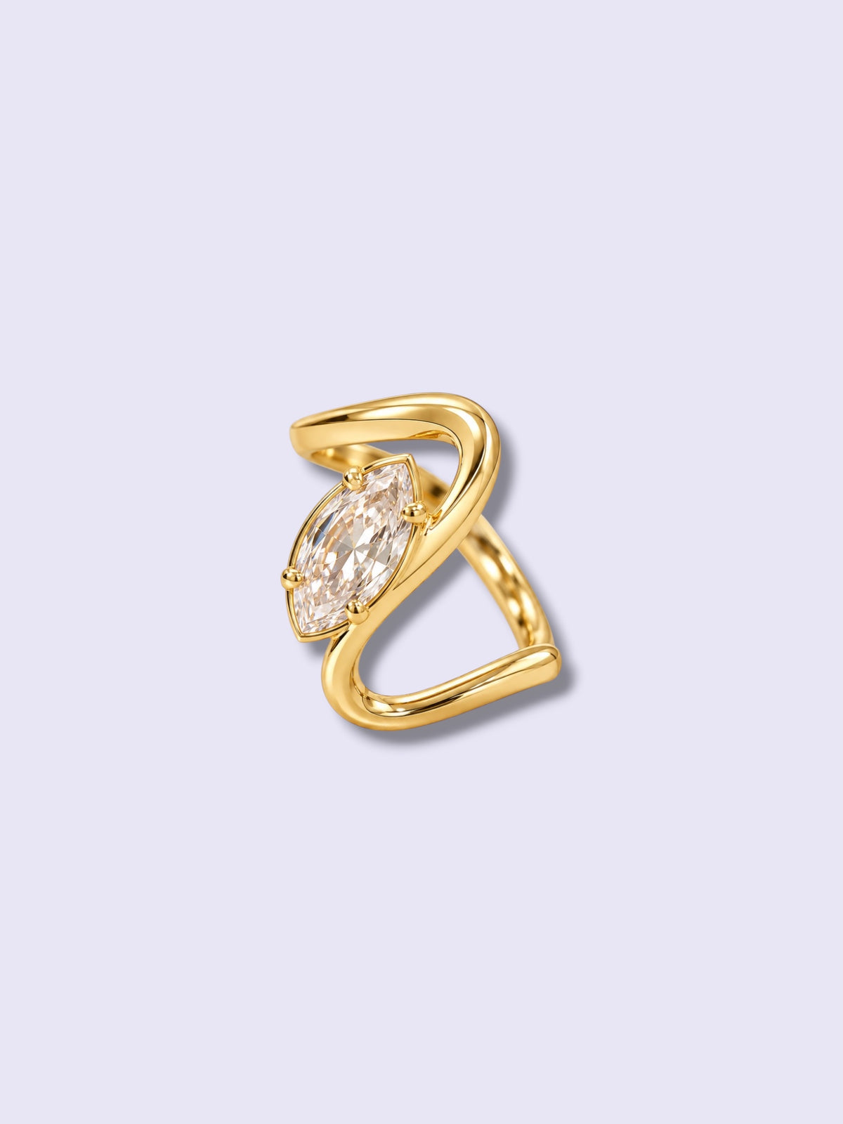 Marquise Wave Ring