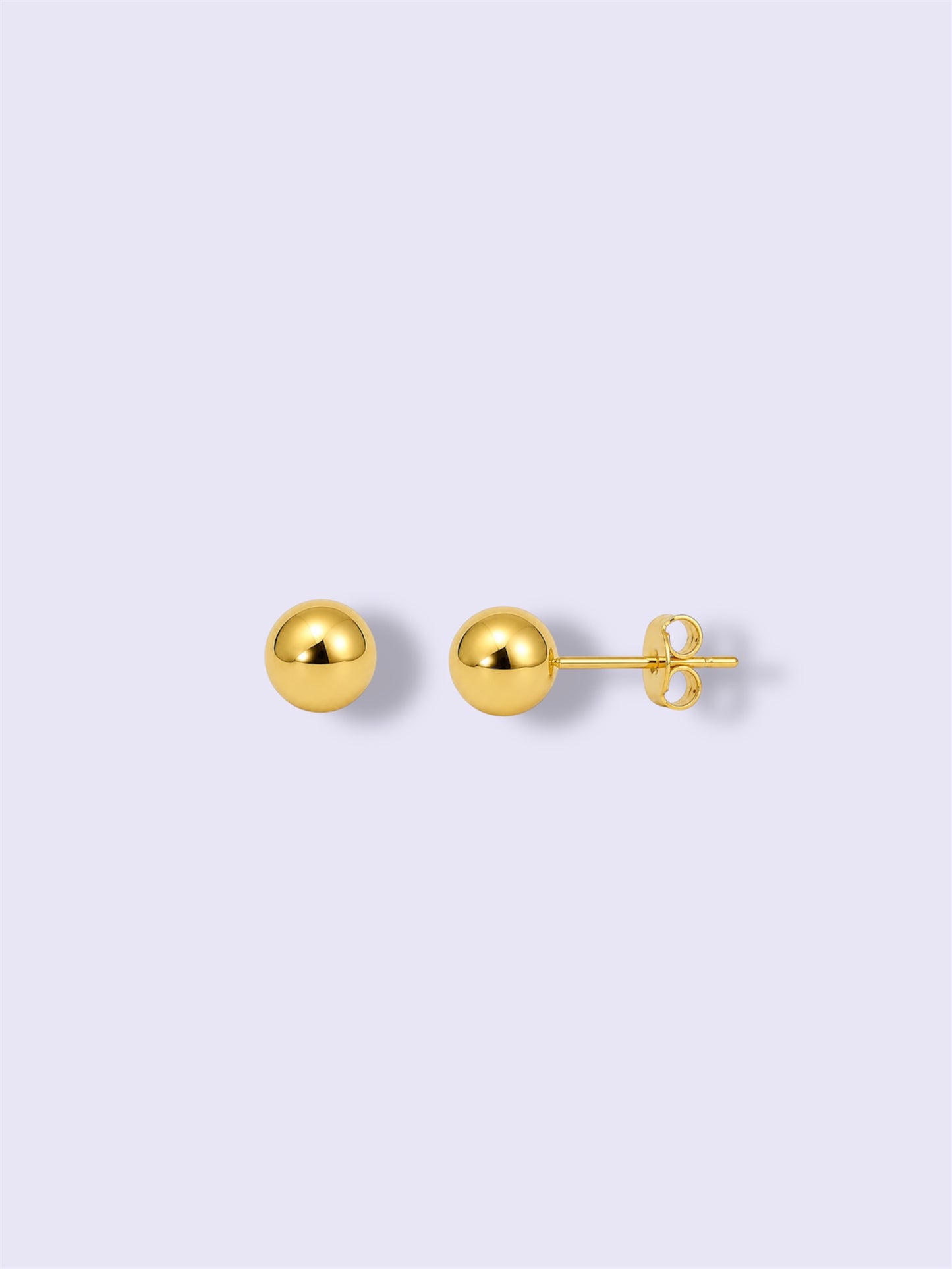 Classic Gold Ball Studs (small)