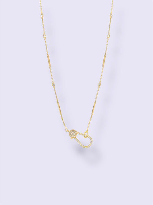 Radiant Clasp Necklace (long)