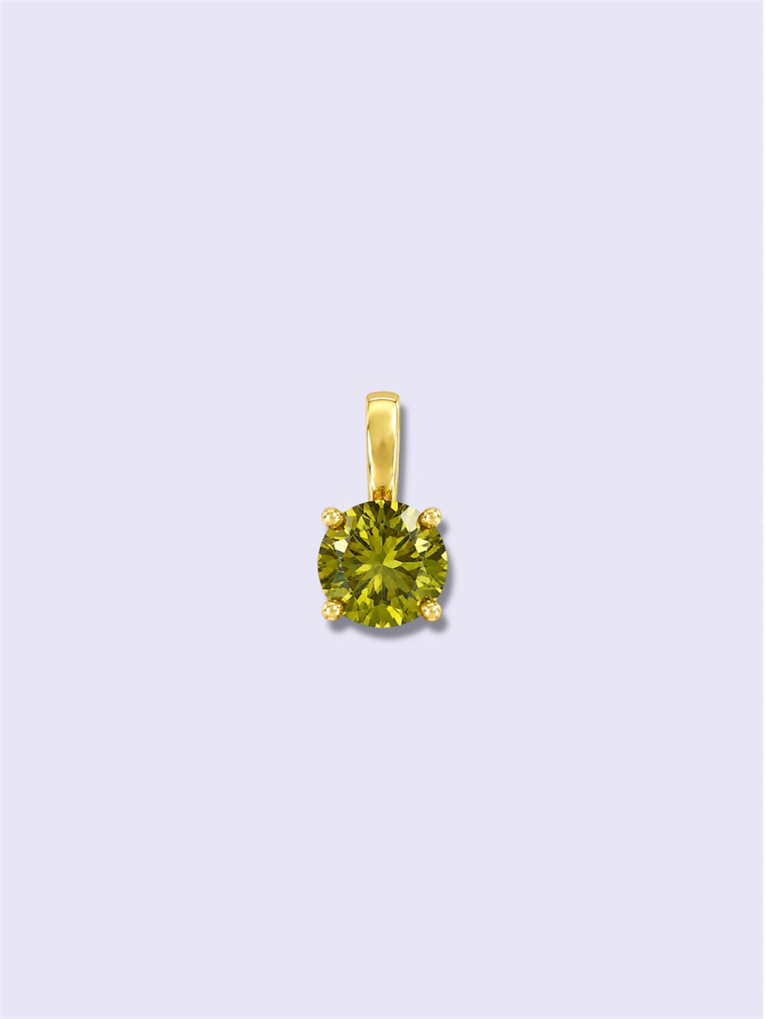 Olive Glow Pendant