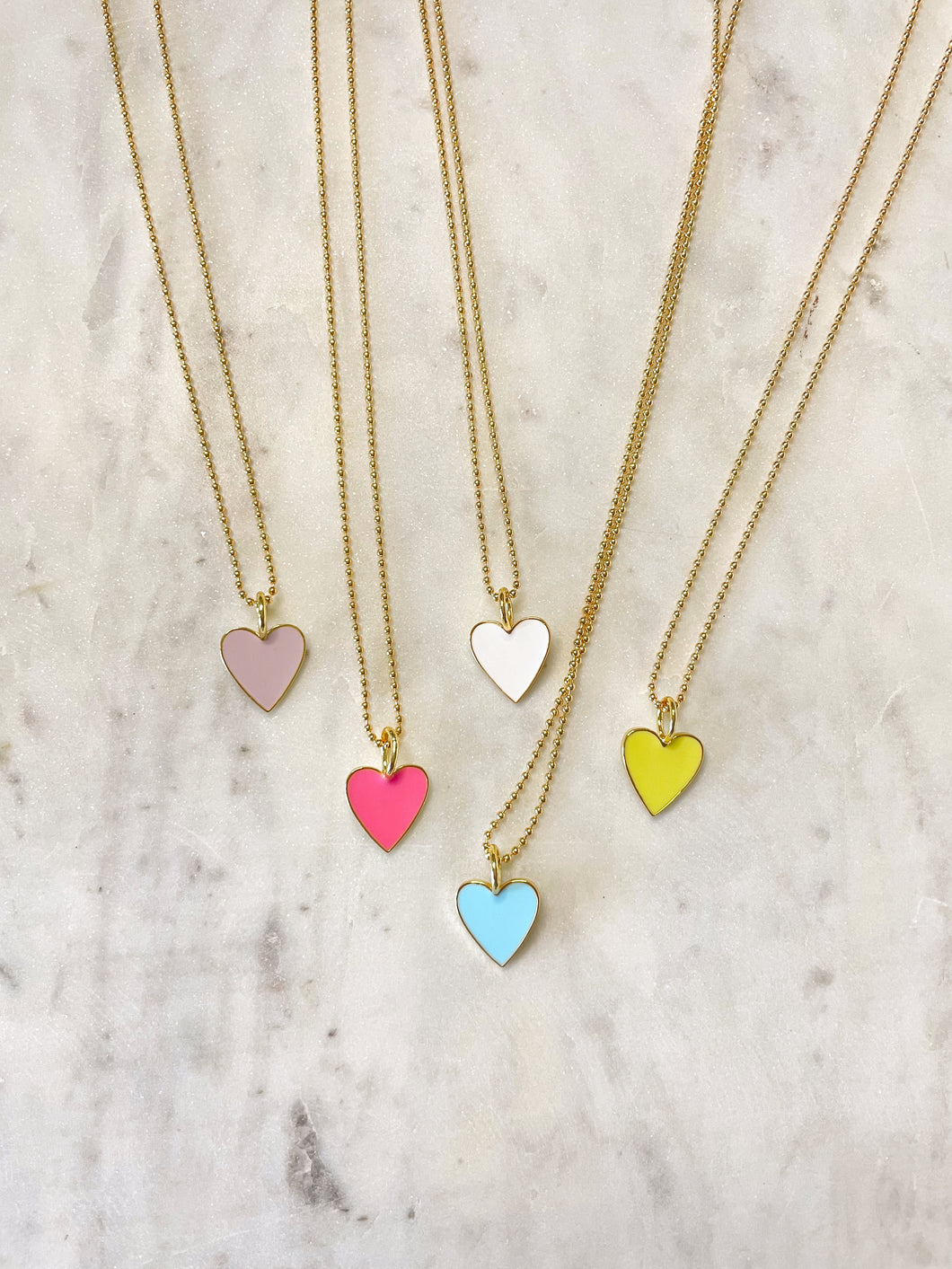 Necklace 💗💚🧡💜💙🖤